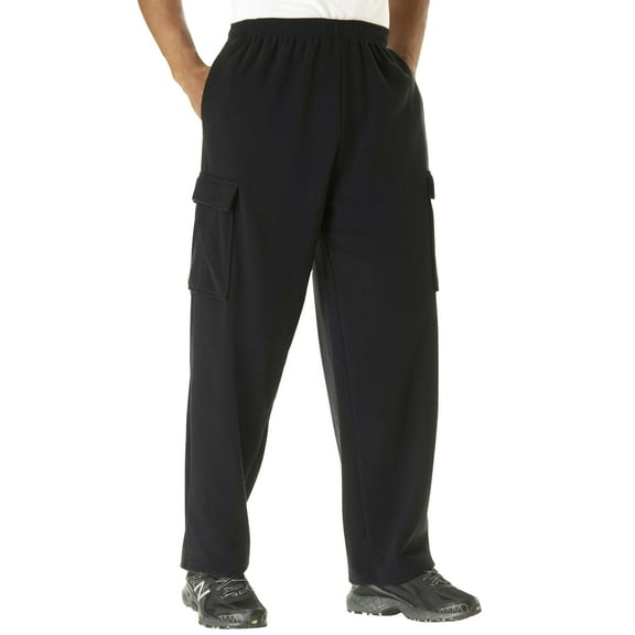 KingSize Men's Big & Tall Explorer Plush Fleece Cargo Pants