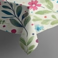thumbnail image 3 of Pioneer Flower Floral Print Pattern Rectangle Tablecloth 60"x102",Waterproof Polyester Rectangle Table Cloth, Wipeable Spillproof Polyester Tablecloth for Dining, Camping, Indoor and Outdoor, 3 of 6