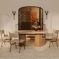 thumbnail image 3 of Moe's Home Collection Sartoria Dining Table Stone Beige, 3 of 6