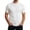 n-61White324, variant on CUSTG Men T-Shirts Short Sleeve Knit T Shirt Breathable Wicking Crew Neck Casual Tee Shirt For Daily Wear And Layering Cozy Fashion Solid Color Tops