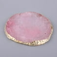 thumbnail image 6 of EHJRE Cosmetic Plate Faux Agate Coasters Cup Mat Pendant - Pink, 6 of 9