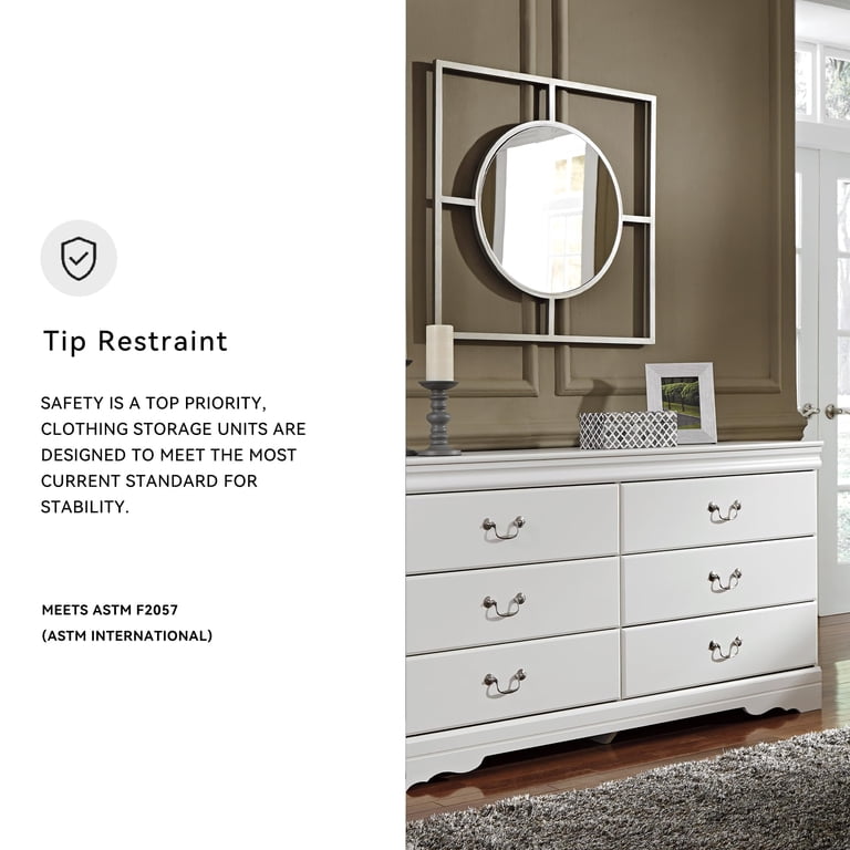 Anarasia White Dresser