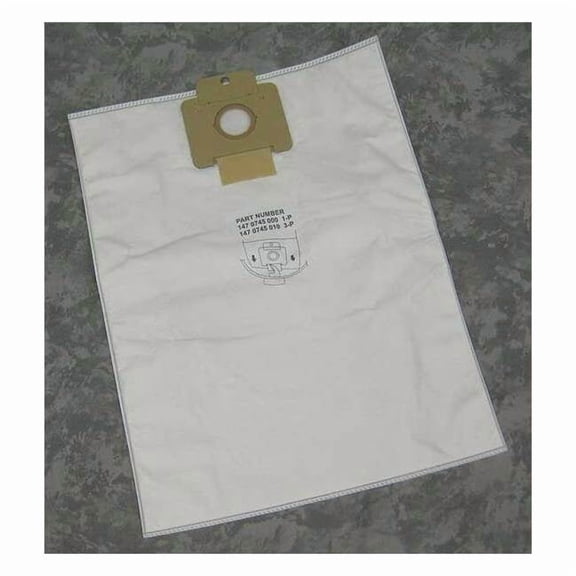 Nilfisk Vacuum Bag, Dust, 3 PK 147 0745 010