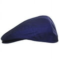 thumbnail image 3 of Llanddew Cotton Herringbone Ivy Cap - S  - Navy Blue, 3 of 4