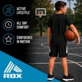thumbnail image 6 of RBX Boys Athletic Outfit Short Set Performance Shirt and Basketball Shorts for Boys 2 Piece, 6 of 7