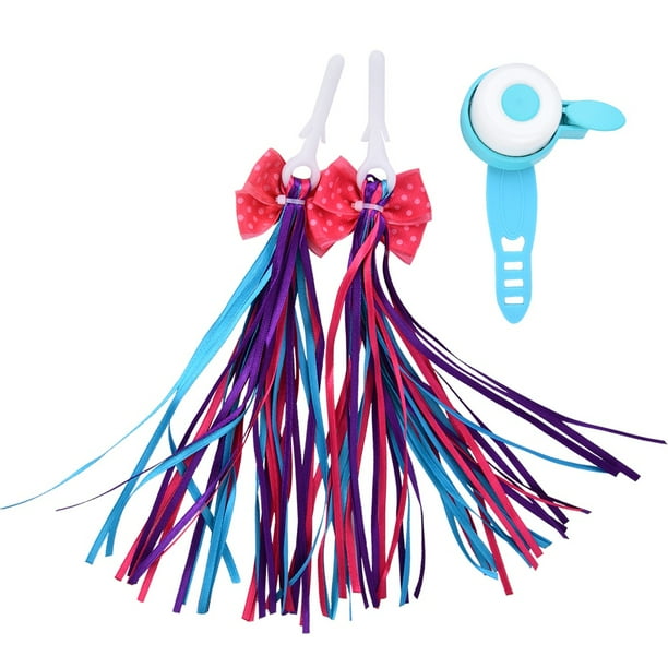 Mgaxyff Children Kids Cycling Handlebar Loud Sound Ring Bell & Tassels