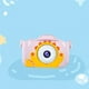 thumbnail image 5 of Cámara para la Fotografía, Mini Cámara Digital Animada para Niños con Dos Lentes, Grabación de Vídeo de Alta Definición, Pantalla Lcd de 1,4 Pulgadas, Diseño Abs Azul Portátil para Entretenimiento Inf, 5 of 8