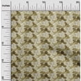 thumbnail image 2 of oneOone Silk Tabby Olive Green Fabric Abstract Sewing Craft Projects Fabric Prints By Yard 42 Inch Wide, 2 of 4