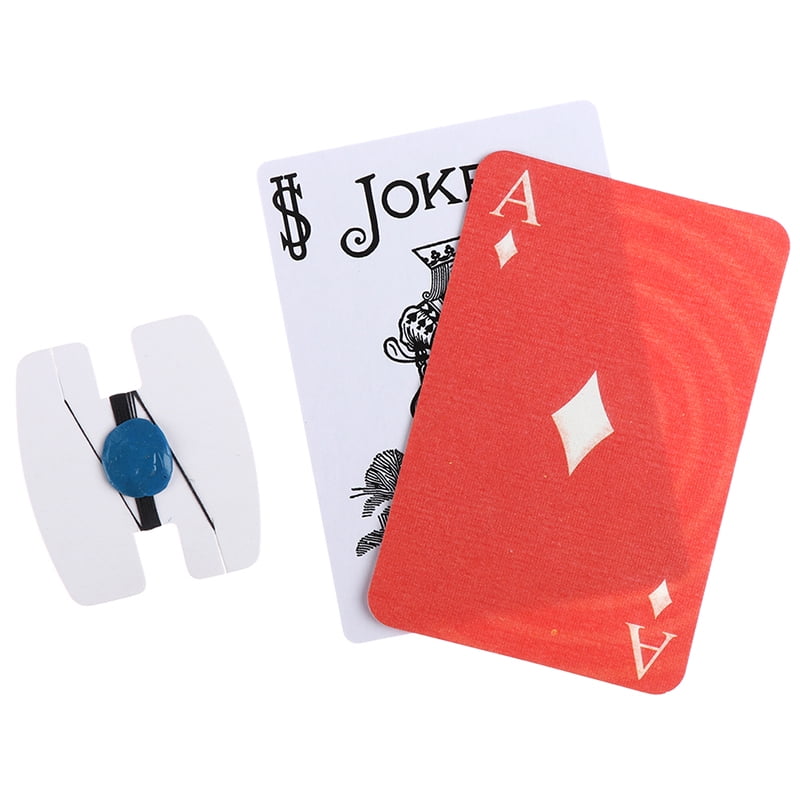 Floating Poker Card Hummingbird UFO Cards Stage Street Close-Up Magic TricksJBE 