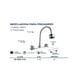thumbnail image 2 of Llave Mezcladora Fregadero O Tarja Cocina Flexible Alfa  Acero Inoxidable Cromada 2 Funciones, 2 of 4