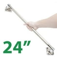 thumbnail image 2 of Chromed Steel Grab Bar, Knurled Grip -USA, 2 of 3