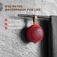 thumbnail image 3 of Altavoz Bluetooth portátil SUSUchens, resistente al agua, de alta fidelidad, para viajes, hogar y exteriores, color rojo, 3 of 8