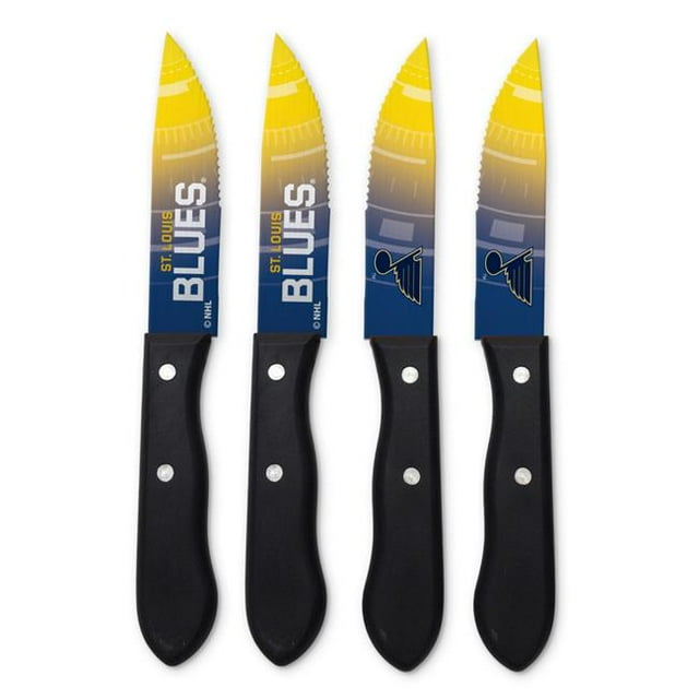 TSV Home SKNHL24 Couteaux à Steak St. Louis Blues, Bleu