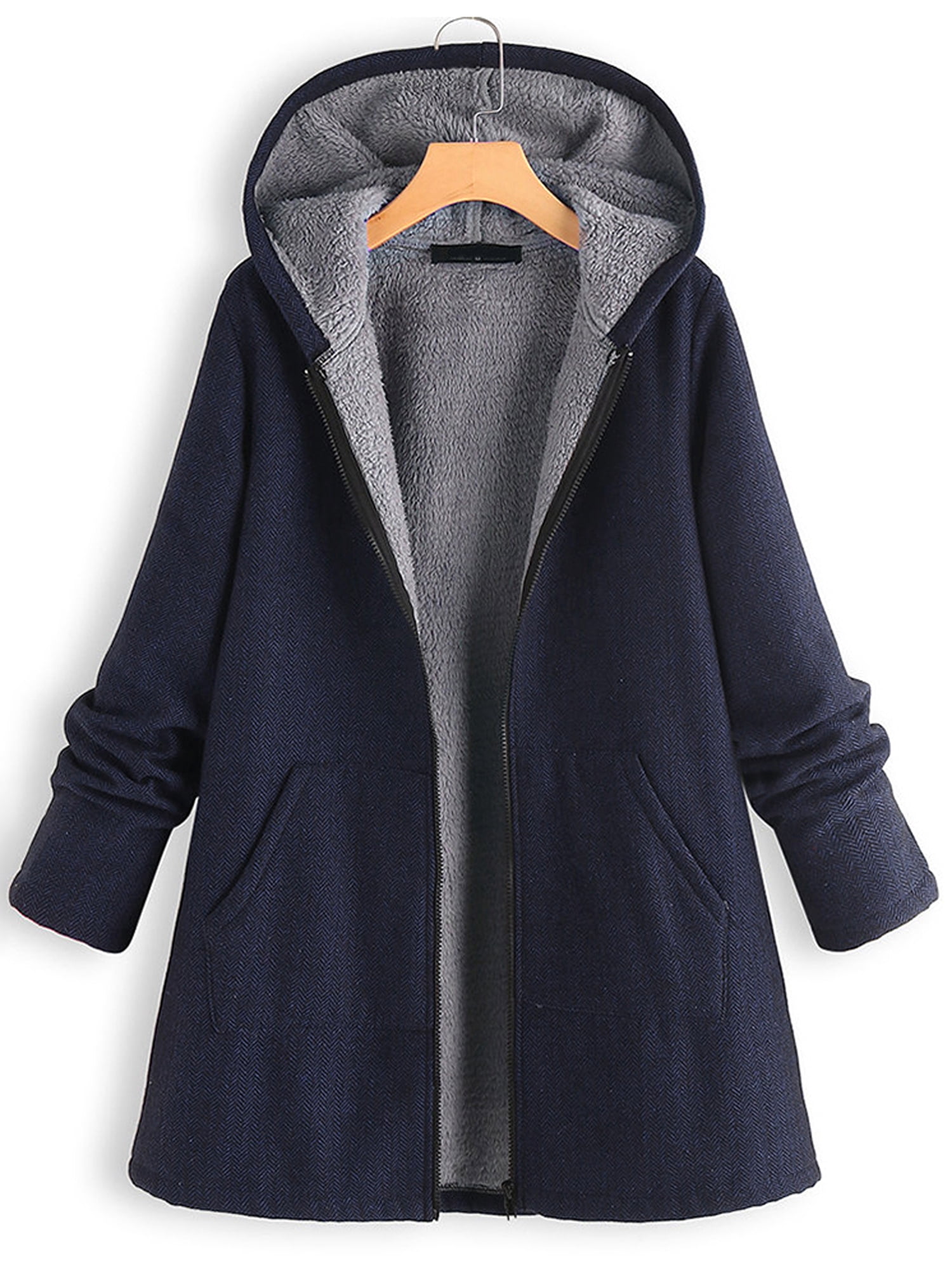 plus size 3 in 1 coat