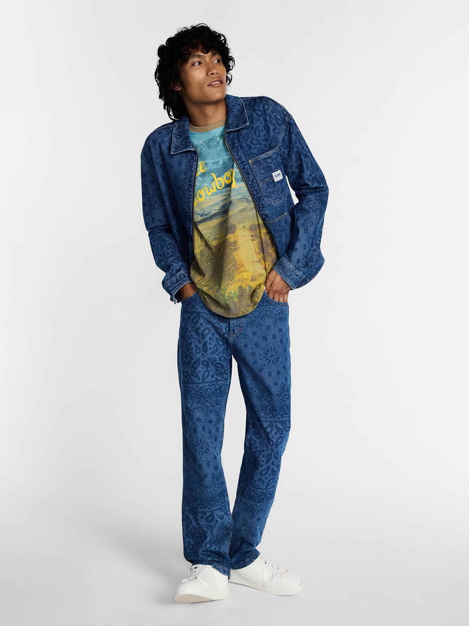 Kacey Lee Men's Denim Workwear Jacket, Sizes S-2XL