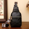 thumbnail image 5 of MUSOIE Small Sling Bag Crossbody Bags for Women Trendy Crossbody Purse PU Leather Chest Bag, 5 of 5
