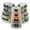 Black, variant on JoyJolt 24-Piece Fluted Food Storage Container Set with Lids - Green