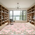 thumbnail image 2 of ODIKA 8'x10' Machine Washable Non-Slip Area Rug, Traditional Pink High Traffic Rug with Pad, Pink, 1050481, 2 of 8