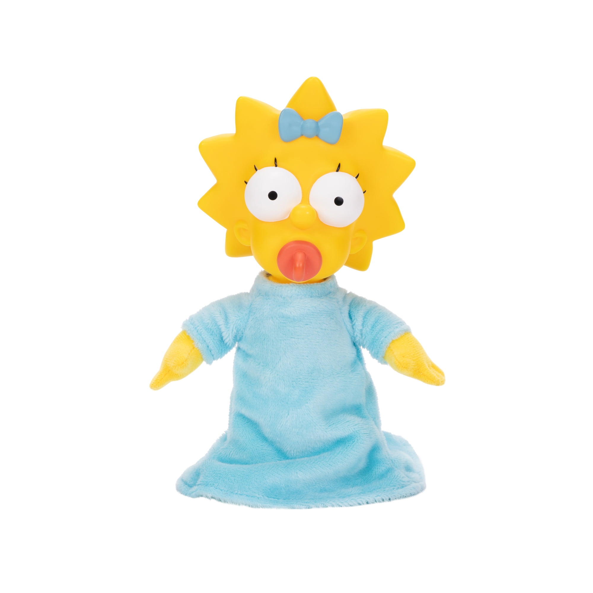 The Simpsons 9 inch Scale Plush Maggie Simpson Feature with Soft Plush Body and Sculpted Head
