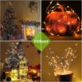 thumbnail image 2 of Dww-outdoor Solar String Lights 22m 200 Leds Remote Control With 8 Lighting Modes, Waterproof Solar String Lights For Garden, Patio, Balcony, Yard, Ch, 2 of 5
