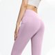 thumbnail image 4 of Pantalones de yoga de color liso para mujer, ropa interior moldeadora de cintura alta, realce de cadera, compresión abdominal, moldeador corporal, de poliéster., 4 of 4