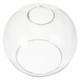 thumbnail image 1 of Pantalla de lámpara esférica de doble orificio, globo de cristal, para lámpara colgante E27. Pantalla de cristal transparente de doble apertura, repuesto para decoración del hogar estilo rústico., 1 of 8