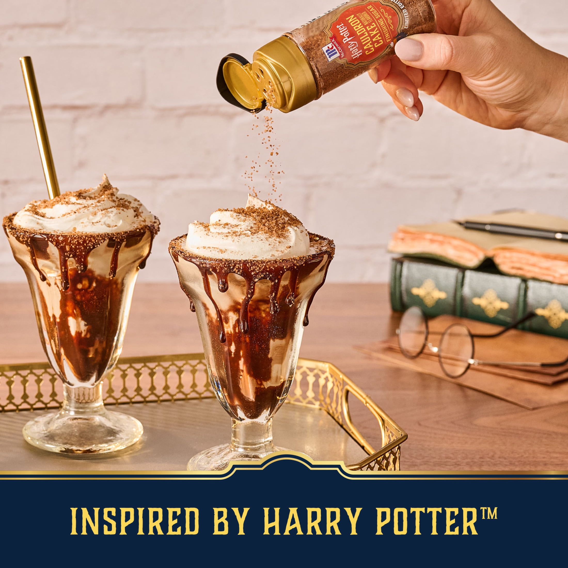 McCormick Kosher Harry Potter Cauldron Cake Finishing Sugar, 3.43 oz Bottle