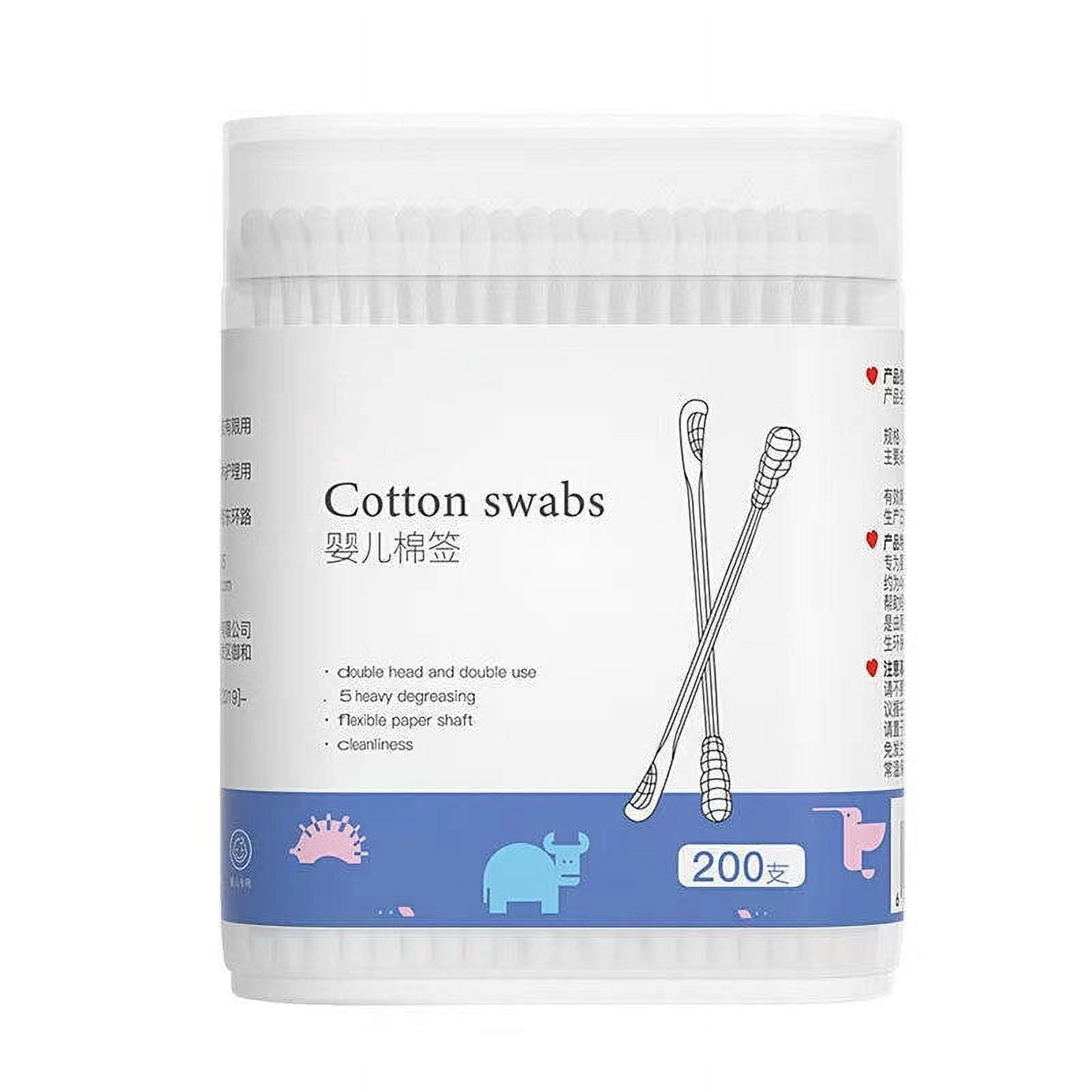 RAGUPEL Cotton Swabs,Sanitized Baby Ear Cleaner,Multi-Use Safety Swabs,Soft Cotton Swabs for Gentle Care