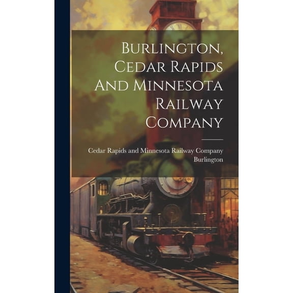 Burlington, Cedar Rapids And Minnesota Railway Company (Hardcover)