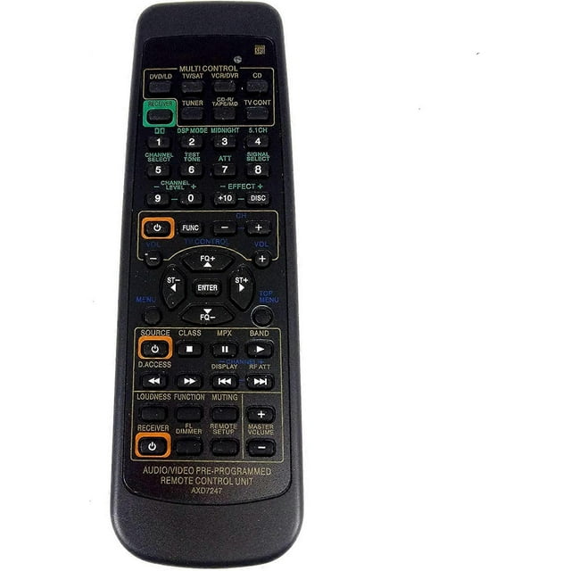 AXD7247 Control remoto AXD7247 para Pioneer A/V cine en casa VSX-D309 VSX