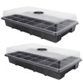 thumbnail image 4 of 2Pcs Black Square Germination Boxes for Gardeners, 4 of 9