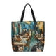 thumbnail image 1 of Fotbe Whimsical Cats Night Cafe Bolsa Tote con Estampado para Mujer, Bolsos con Cremallera, Bolsa de Hombro Casual de Gran Capacidad con Bolsillos Internos, 1 of 7