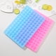 thumbnail image 3 of 2pcs 96 cavidades Forma de diamante Bandejas de cubitos de hielo Caja de hielo de plástico Fabricación en hielo de molde de hielo Accesorios de cocina (color aleatorio), 3 of 6