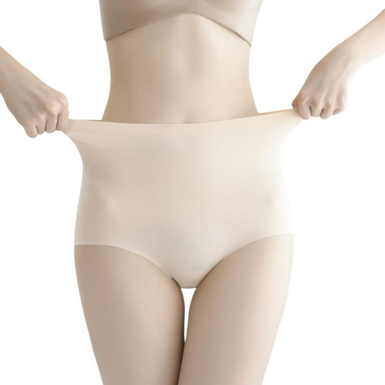 Women's Mid-waist Padded Shaper Fake Ass Butt Lifter Enhancer Panties  Underwear,Flesh-colored 