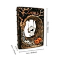 thumbnail image 2 of Swinging Ghost on Tree Swing,Cute Swinging Ghost Halloween Figurine Indoor Decoration,Desktop Bookshelf Decor,Outdoor Courtyard Garden Decoration,Halloween Ghost Gift, 2 of 5