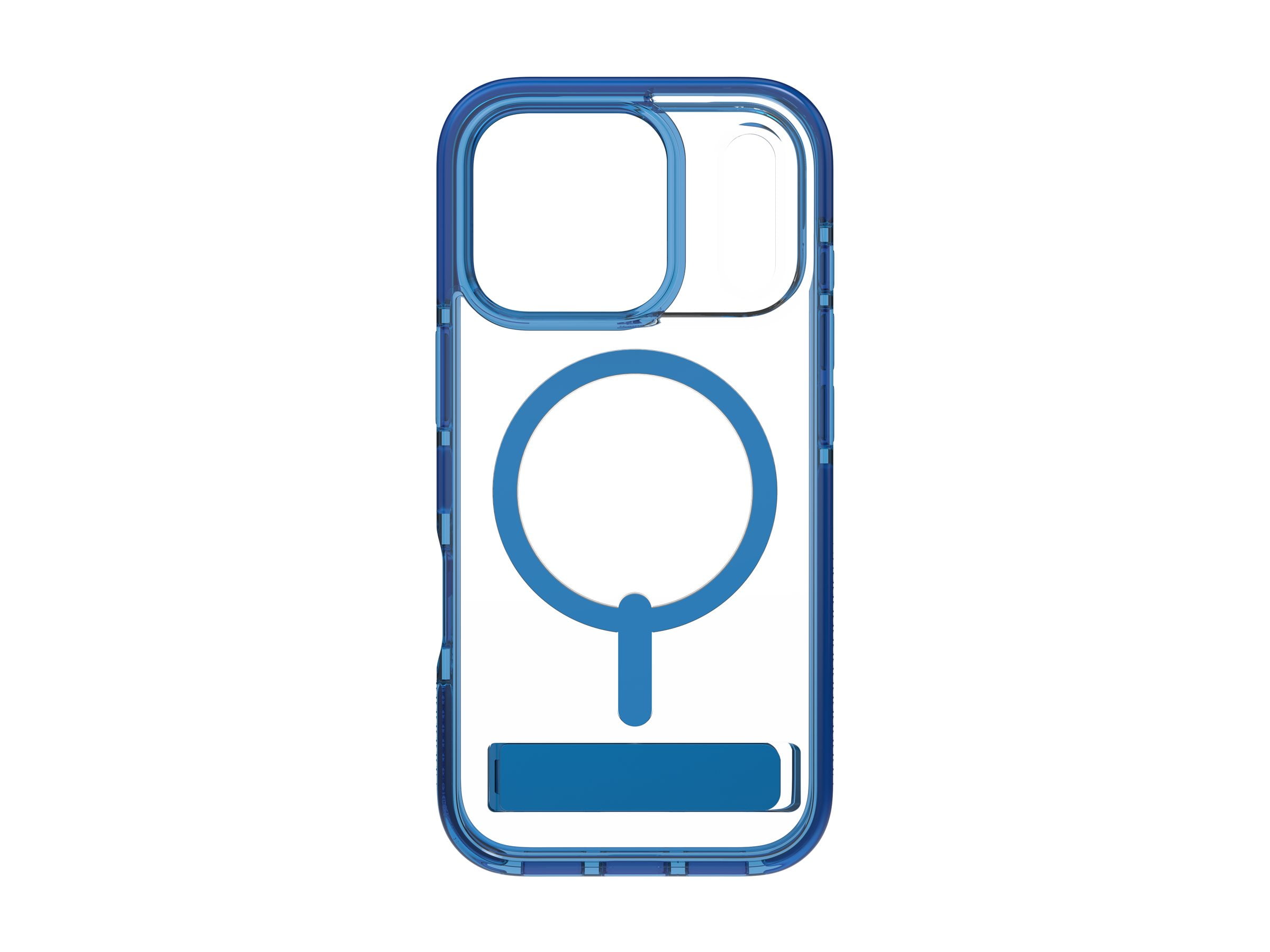 Zagg Santa Cruz Snap - Back cover for cell phone - with kickstand - MagSafe compatibility - tranquil blue - for Apple iPhone 17 Pro