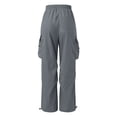 thumbnail image 3 of Kiijoy Girls Parachute Pants Casual Athletic Baggy Cargo Pants Joggers, Sizes 5-15, 3 of 8