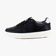 thumbnail image 2 of Vionic Kimmie Court Women's Fashion Sneakers Black & Silver Leather Size 10 W, 2 of 8