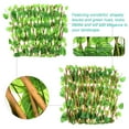thumbnail image 3 of Privacy Fence Screen Artificial Leaf Stretchable Expandable Home Decor Plant Leaves Garden Fence, 3 of 8