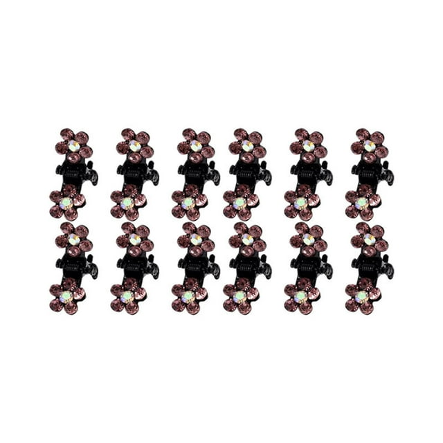 Iumwxz Rhinestone Side Clip Small Hair Clip Hair Claw Sim-ple Bangs Clip Top Clip Hair