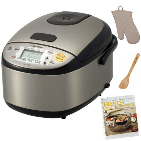 Zojirushi Micom Rice Cooker and Warmer (3-Cup) with Cookbook and