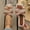 Brown, variant on Women's Solid Color Square Toe Flat Slides, Open Toe Wide Width Casual Slippers for Indoor Outdoor Brown 38