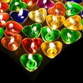 thumbnail image 6 of 50Pcs Candle Smokeless Round/Heart Shape Flickering Mini Desktop Atmospheres Candle for Party-D, 6 of 7