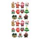 thumbnail image 2 of 22 Uds colgantes de Navidad colgante proyectos decorativos de resina muñeco de nieve surtido de dijes de Navidad para pulseras bolsos hogar, 2 of 9
