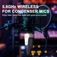 thumbnail image 3 of Sistema inalámbrico Xvive U35C XLR Plug-on para micrófono de condensador, 3 of 6