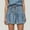 Light Blue, variant on High Waist A Line Vintage Denim Pleated Skirt For Women – Casual Versatile Summer Mini Skirt Girls Plaid Skirt Ballet Skirts for Girls Pleated Skirts Bohemian Skirt Bikini with Skirt Poodle Skirts for