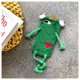 thumbnail image 3 of Funda para teléfono móvil Frog King compatible con iPhone 11 de 6,1 pulgadas, parte trasera suave de Tpu de invierno de felpa cálida y peluda de dibujos animados lindos, 3 of 4