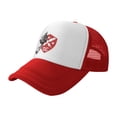 thumbnail image 1 of Casquettes de Camionneur DC Defenders Rouges Taille Unique Ajustable Snapback, 1 of 5