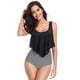 thumbnail image 1 of Pijama,Traje de baño de mujer Traje de baño de dos piezas Top Ruffle Ruffler Back Vhermosa FLD-2231, 1 of 4