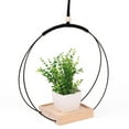 thumbnail image 4 of Yuarrent Colgador de plantas de macramé para interiores, opción de regalo para entusiastas de las plantas, versatilidad, macramé bohemio para Jardín y Patio Chapado en plata, 4 of 6